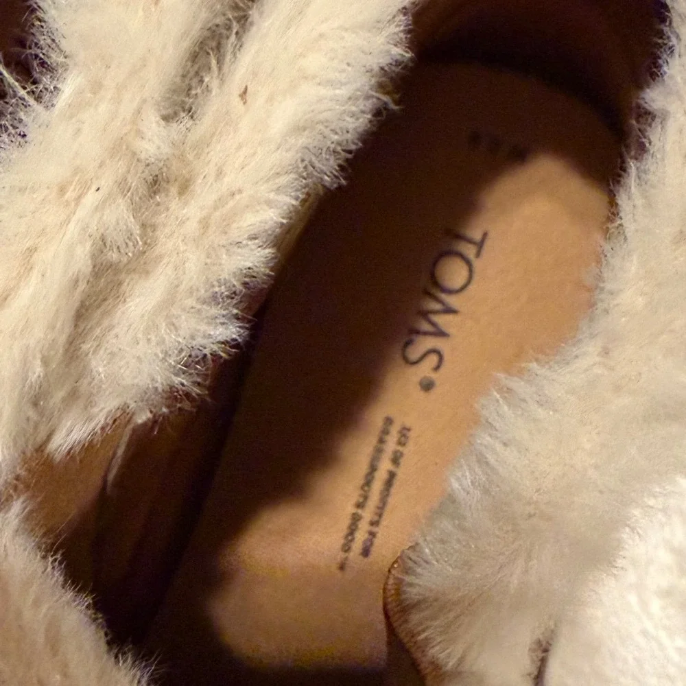 Toms faux shearling